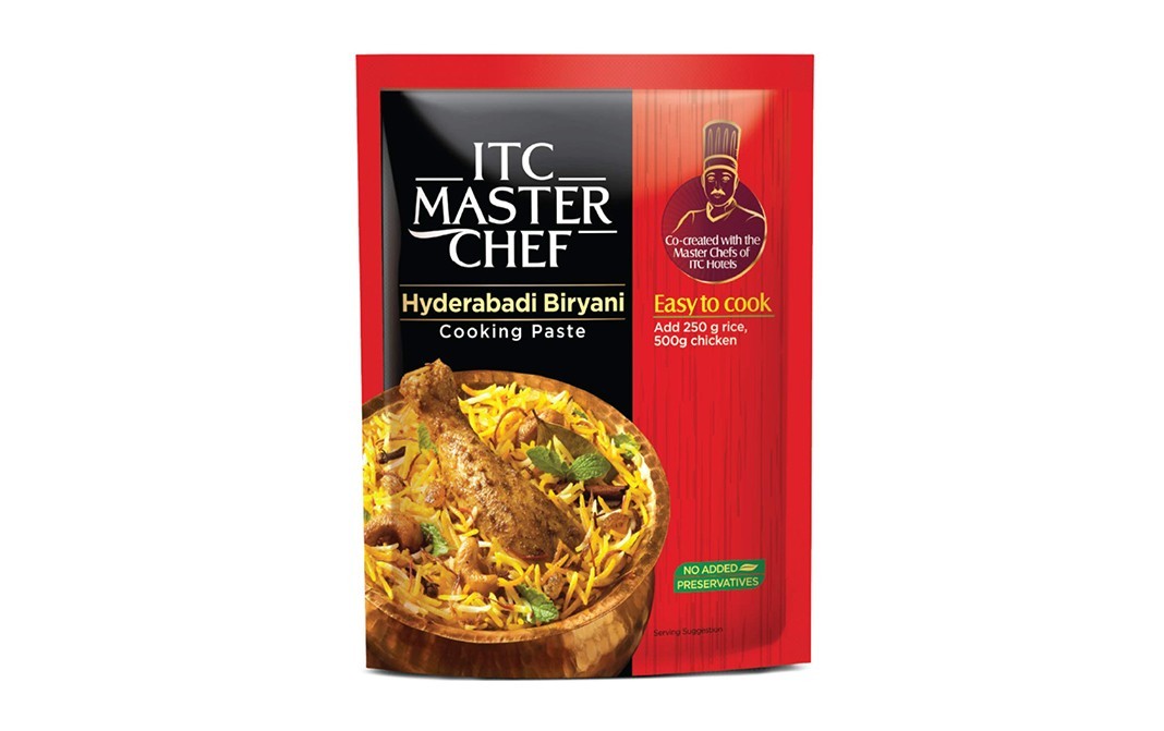 ITC Master Chef Hyderabadi Biryani Cooking Paste   Pack  80 grams